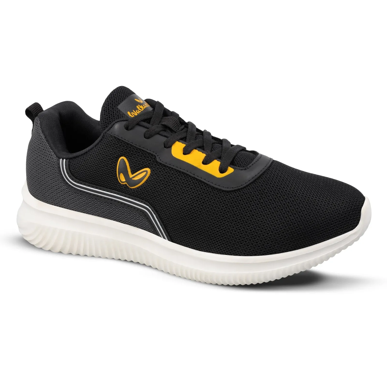 Walkaroo Men Lace-Up Training Shoes - WS9552 Black